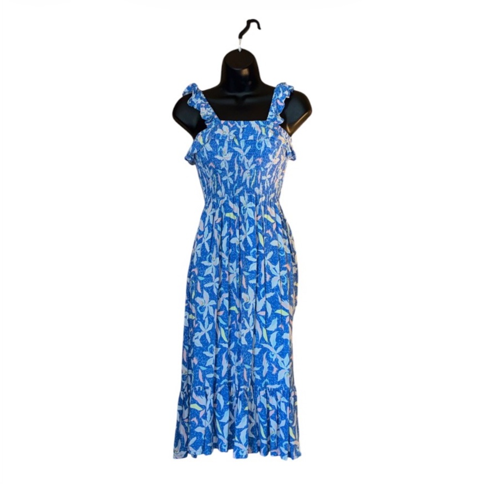 Jessica Simpson Smocked Maxi Dress